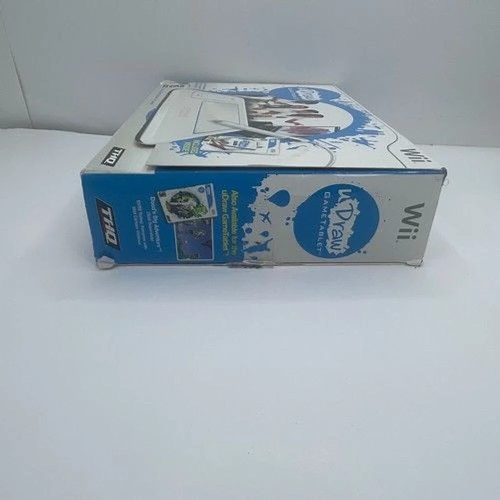 OEM White uDraw GameTablet uDraw Studio (Wii, 2010) Complete Controller